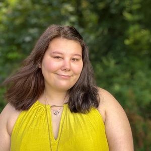 MLLE 2X MUSTARD YELLOW HIGH LOW DRESS